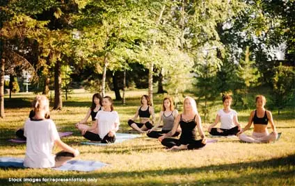 Yoga-Meditation Lawn
