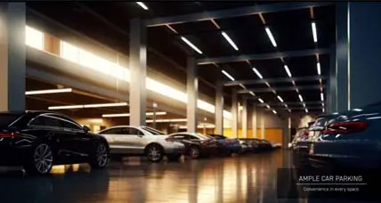 AMPLE CAR PARKING