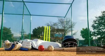 CRICKET PRACTICING PITCH
